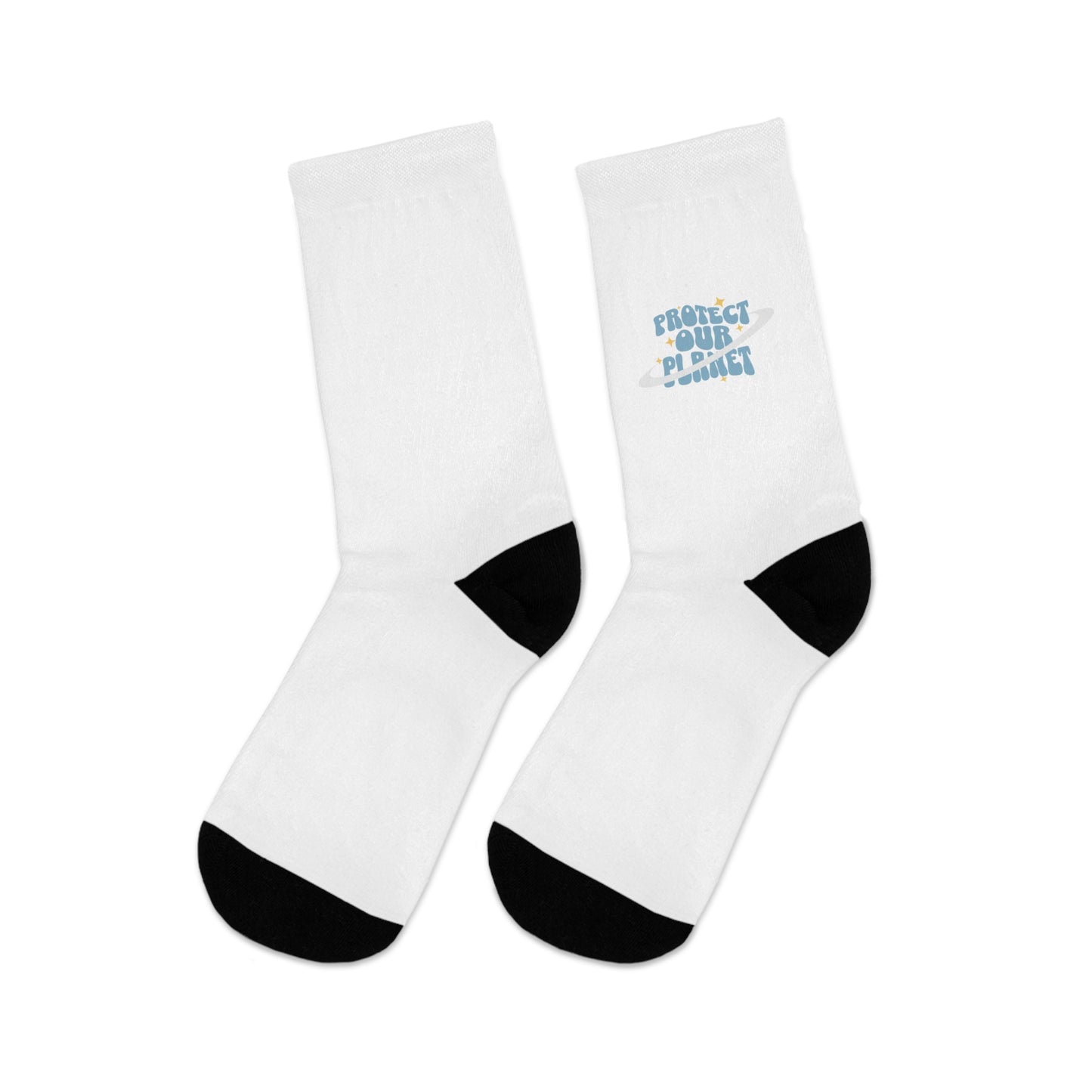 Save The Planet Recycled Poly Socks