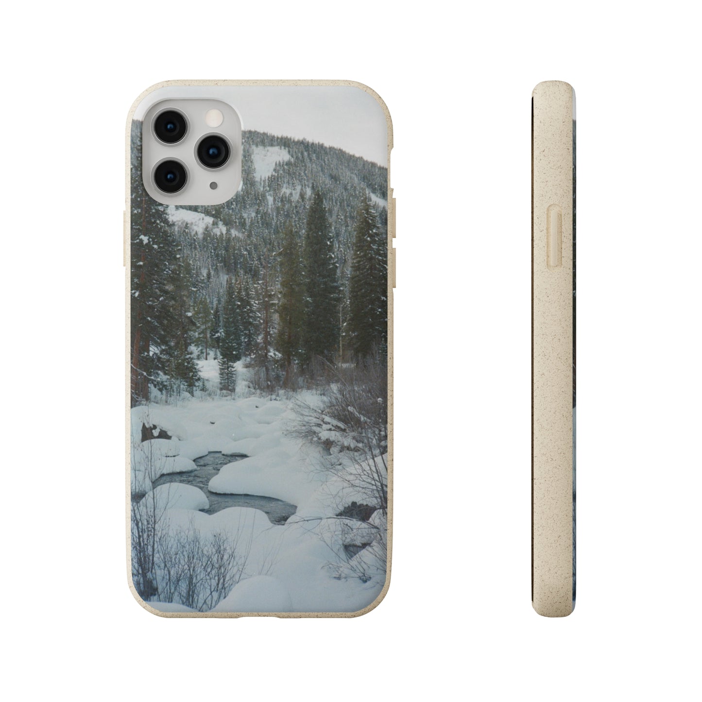 Serene Winter Colorado Landscape Film Photo printed on Biodegradable Case