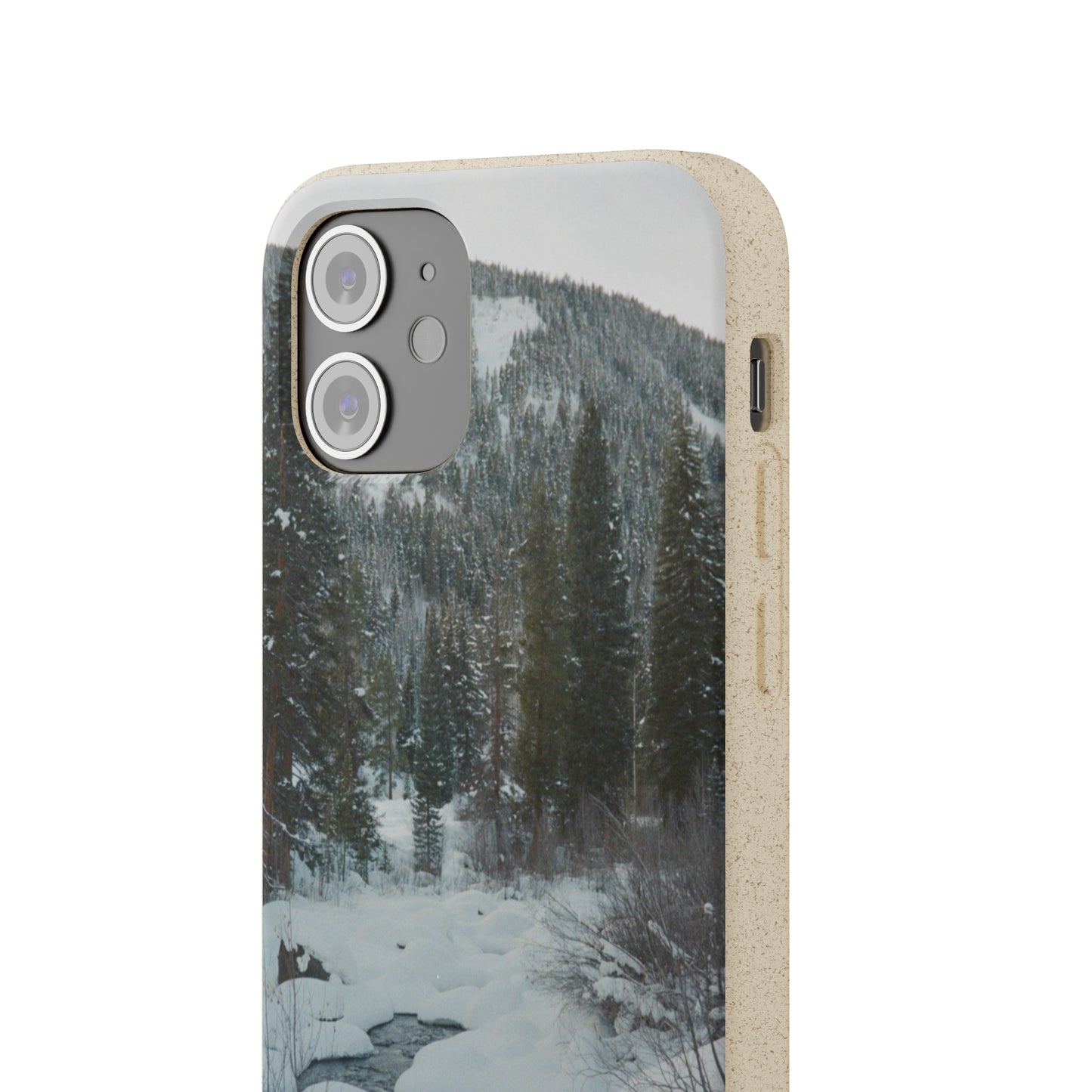 Serene Winter Colorado Landscape Film Photo printed on Biodegradable Case
