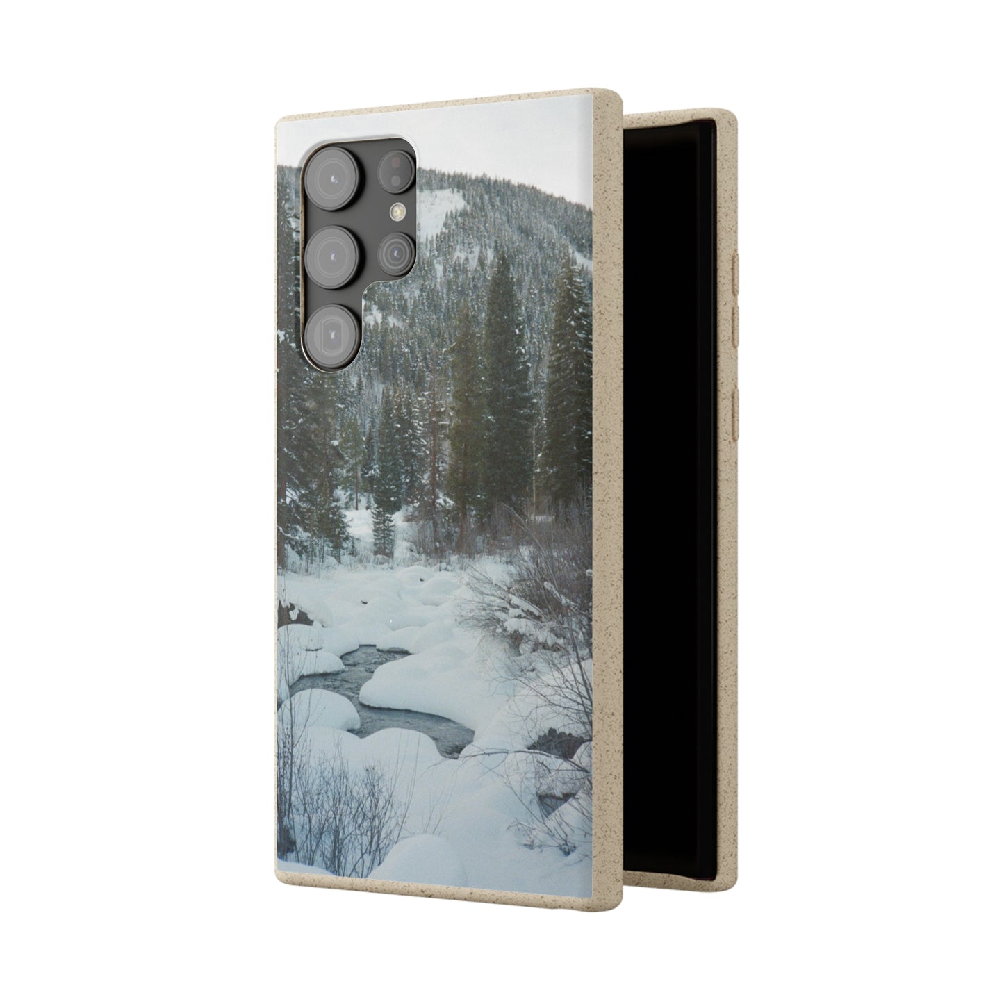 Serene Winter Colorado Landscape Film Photo printed on Biodegradable Case