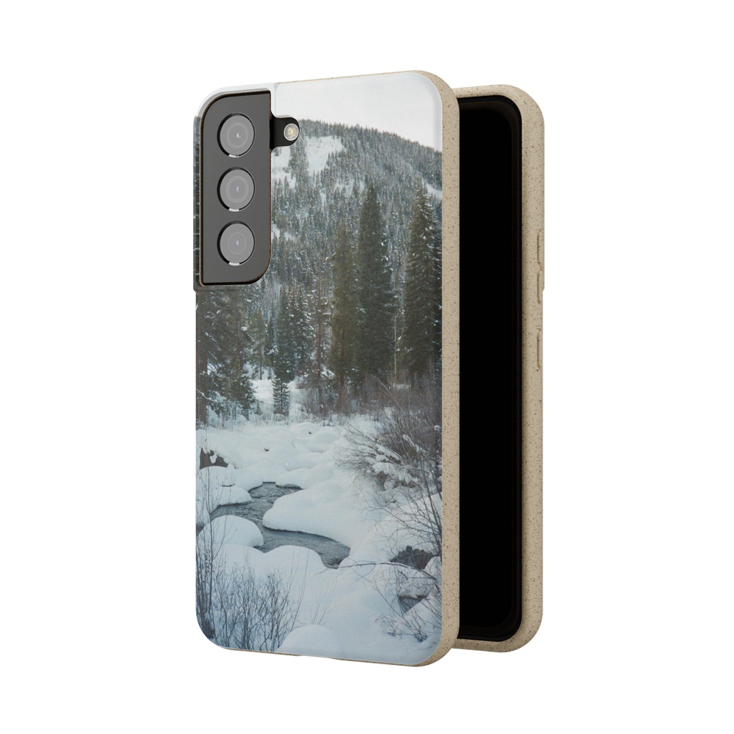 Serene Winter Colorado Landscape Film Photo printed on Biodegradable Case