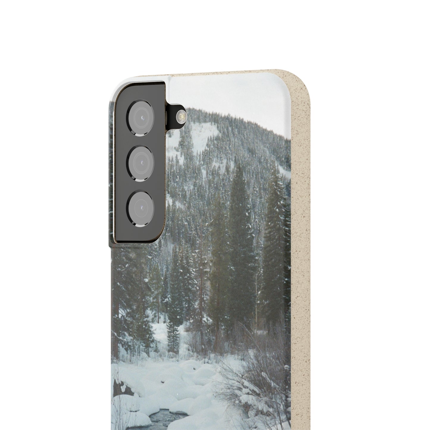 Serene Winter Colorado Landscape Film Photo printed on Biodegradable Case