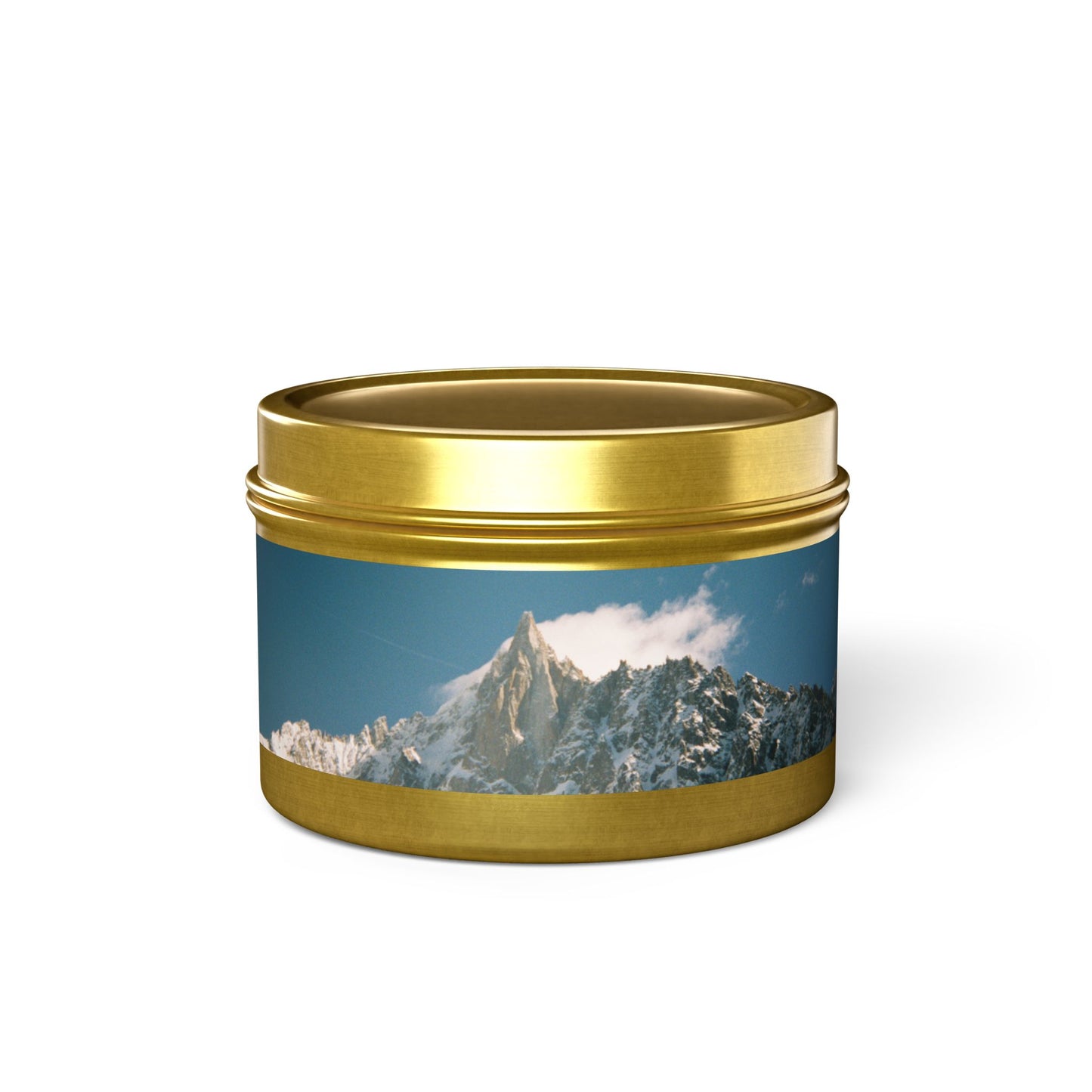 Mountain Escape Matterhorn Scented Soy Candle - 4oz Tin, 20hr Burn, Handmade USA