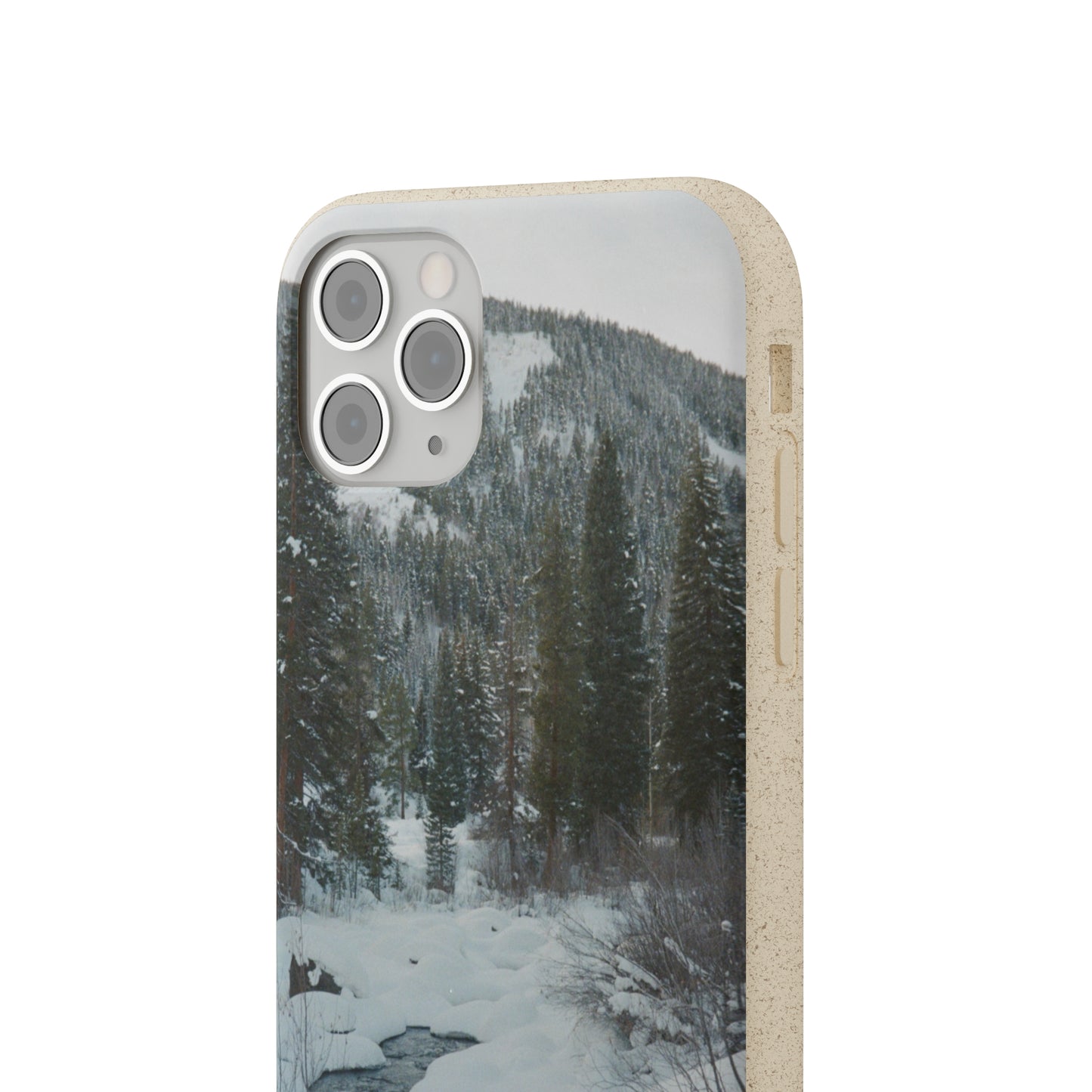 Serene Winter Colorado Landscape Film Photo printed on Biodegradable Case
