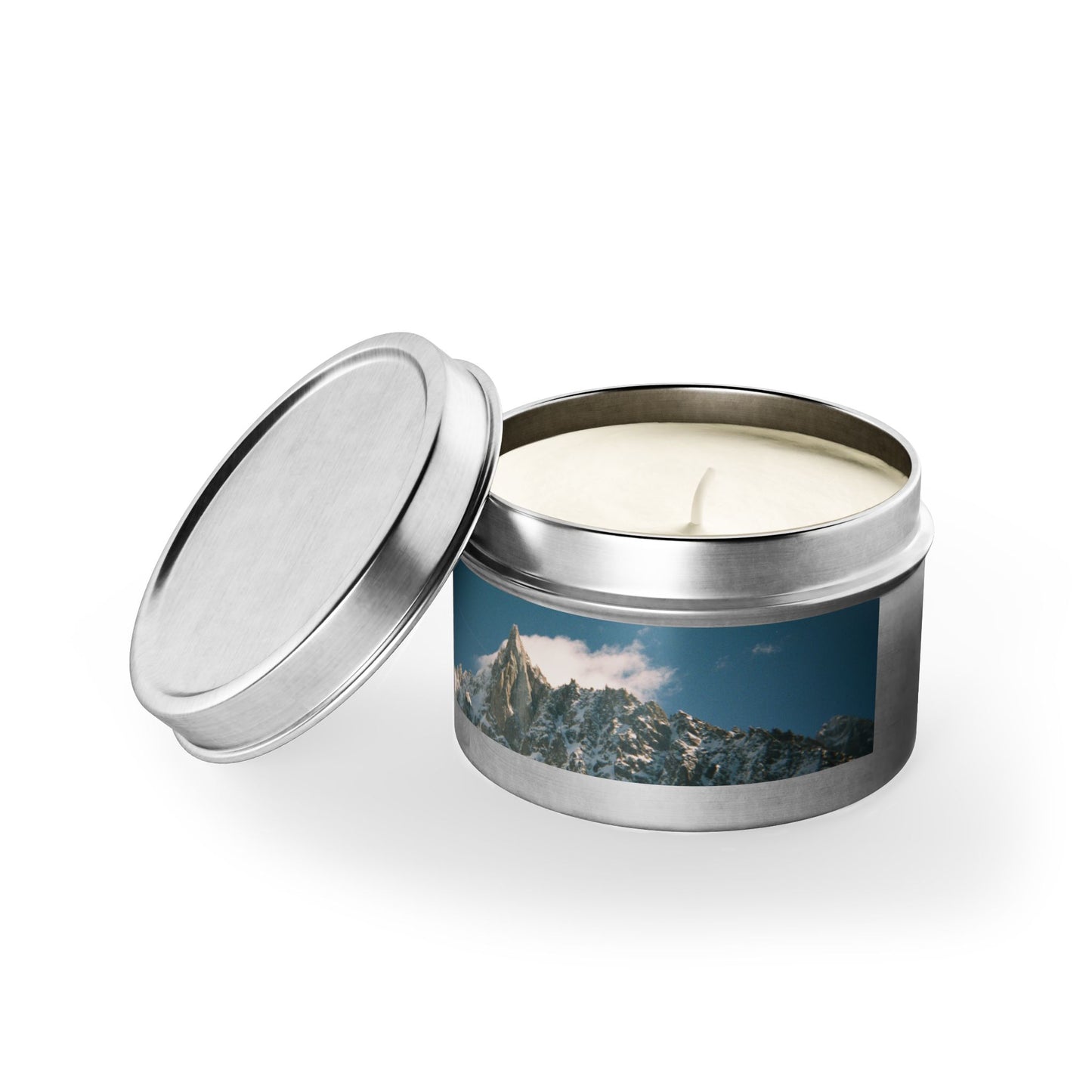 Mountain Escape Matterhorn Scented Soy Candle - 4oz Tin, 20hr Burn, Handmade USA
