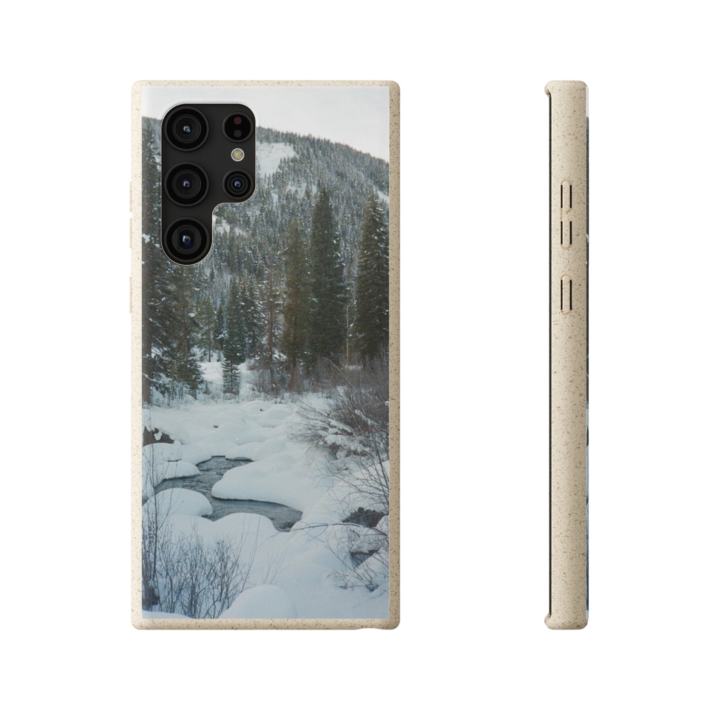 Serene Winter Colorado Landscape Film Photo printed on Biodegradable Case