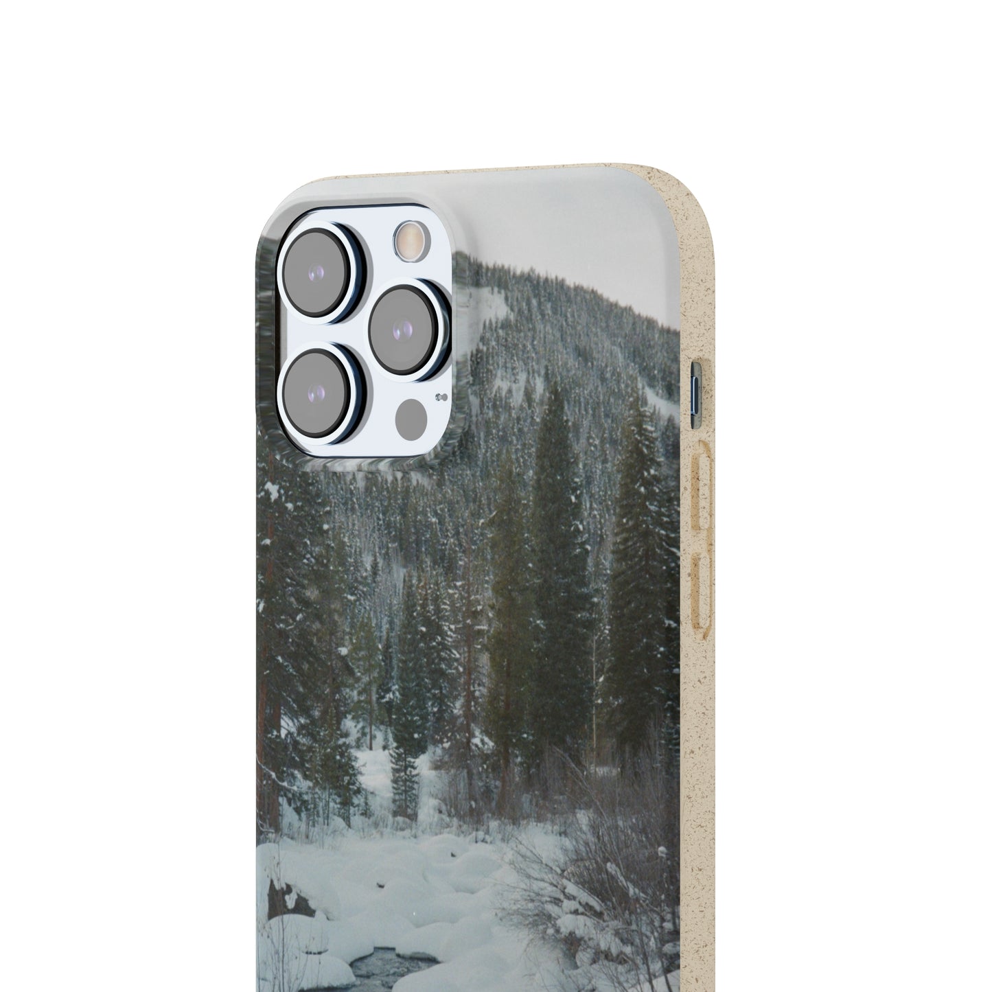 Serene Winter Colorado Landscape Film Photo printed on Biodegradable Case