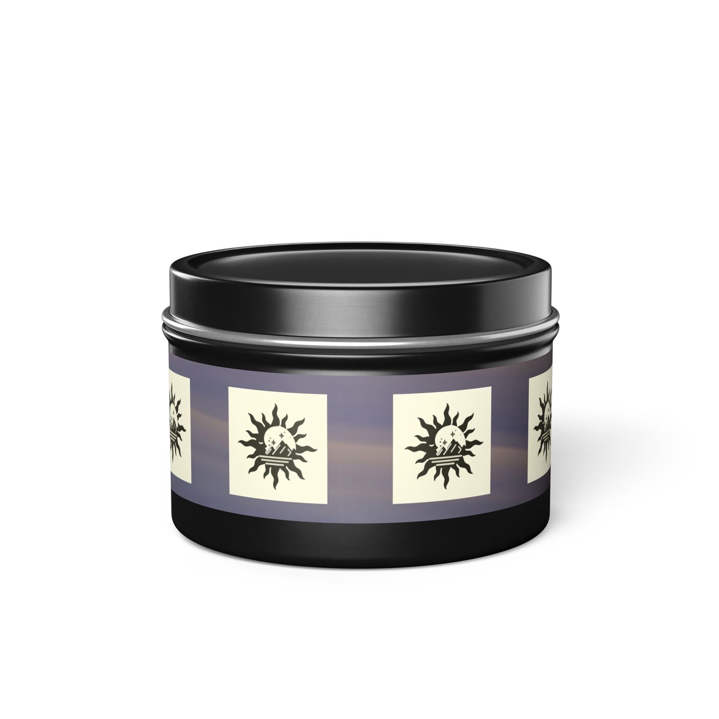 Hand-Poured Vanilla Bean Scent Tin Candle by Wilde & Co