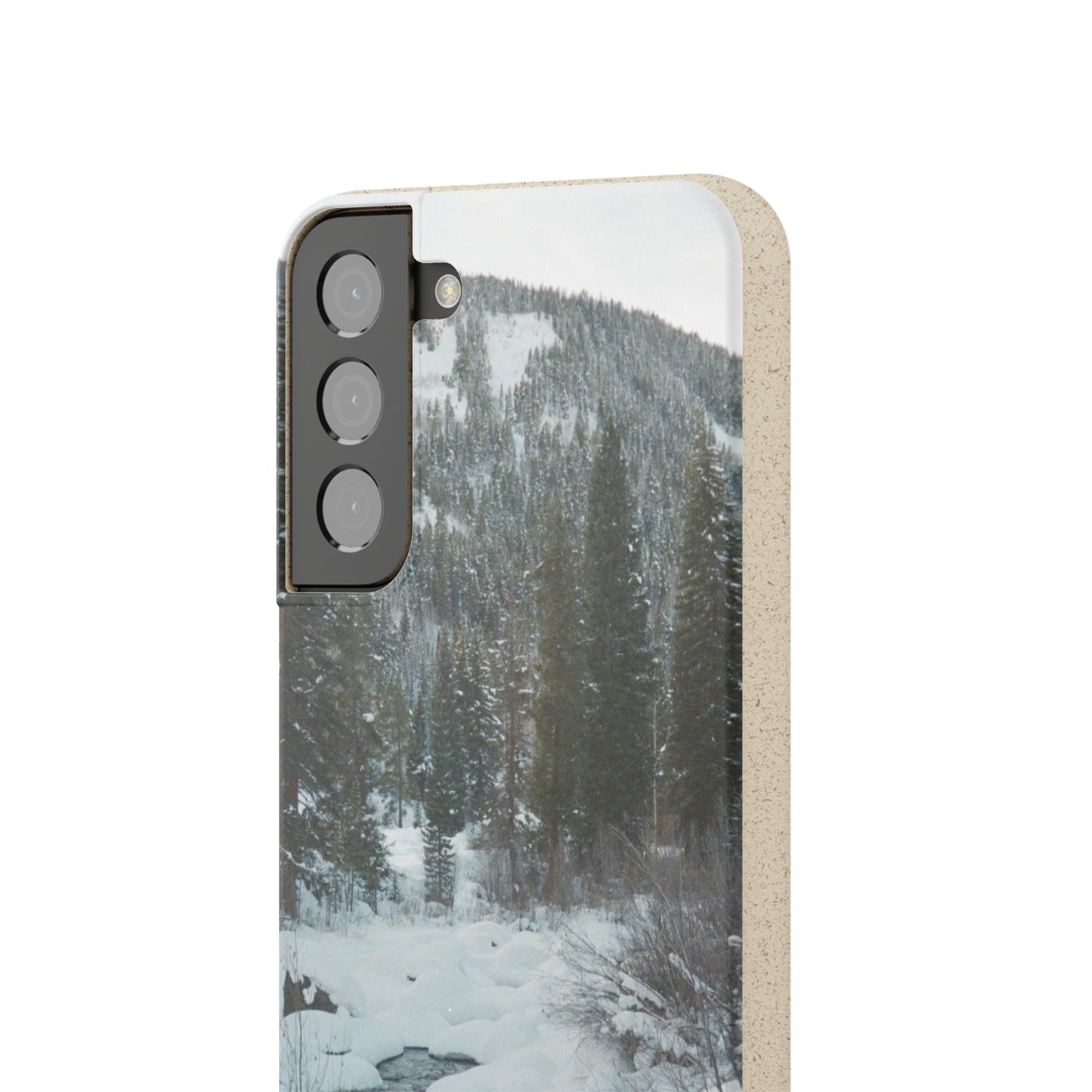 Serene Winter Colorado Landscape Film Photo printed on Biodegradable Case