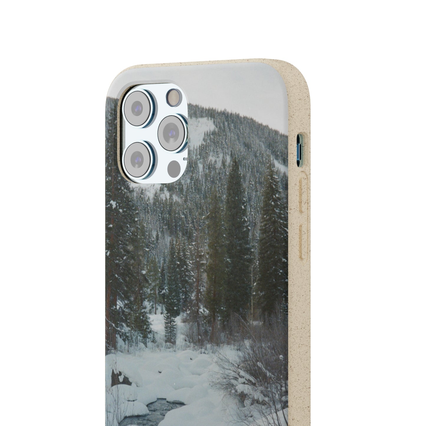 Serene Winter Colorado Landscape Film Photo printed on Biodegradable Case