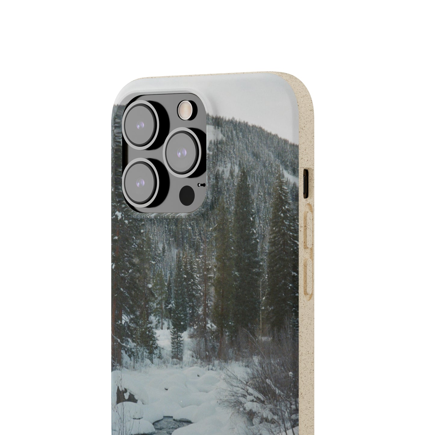 Serene Winter Colorado Landscape Film Photo printed on Biodegradable Case