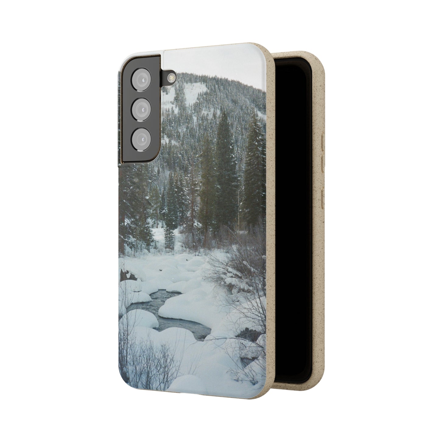 Serene Winter Colorado Landscape Film Photo printed on Biodegradable Case