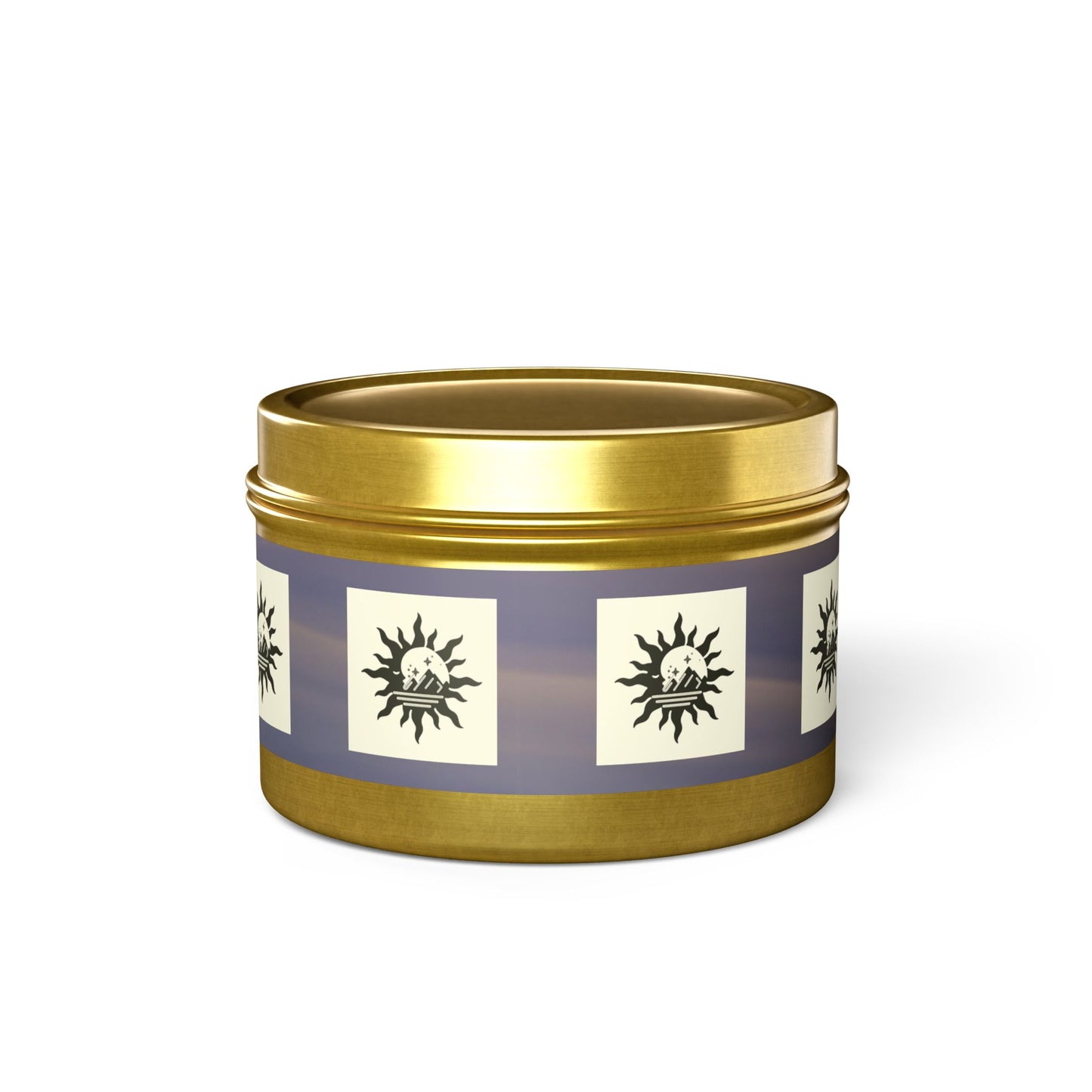 Hand-Poured Vanilla Bean Scent Tin Candle by Wilde & Co