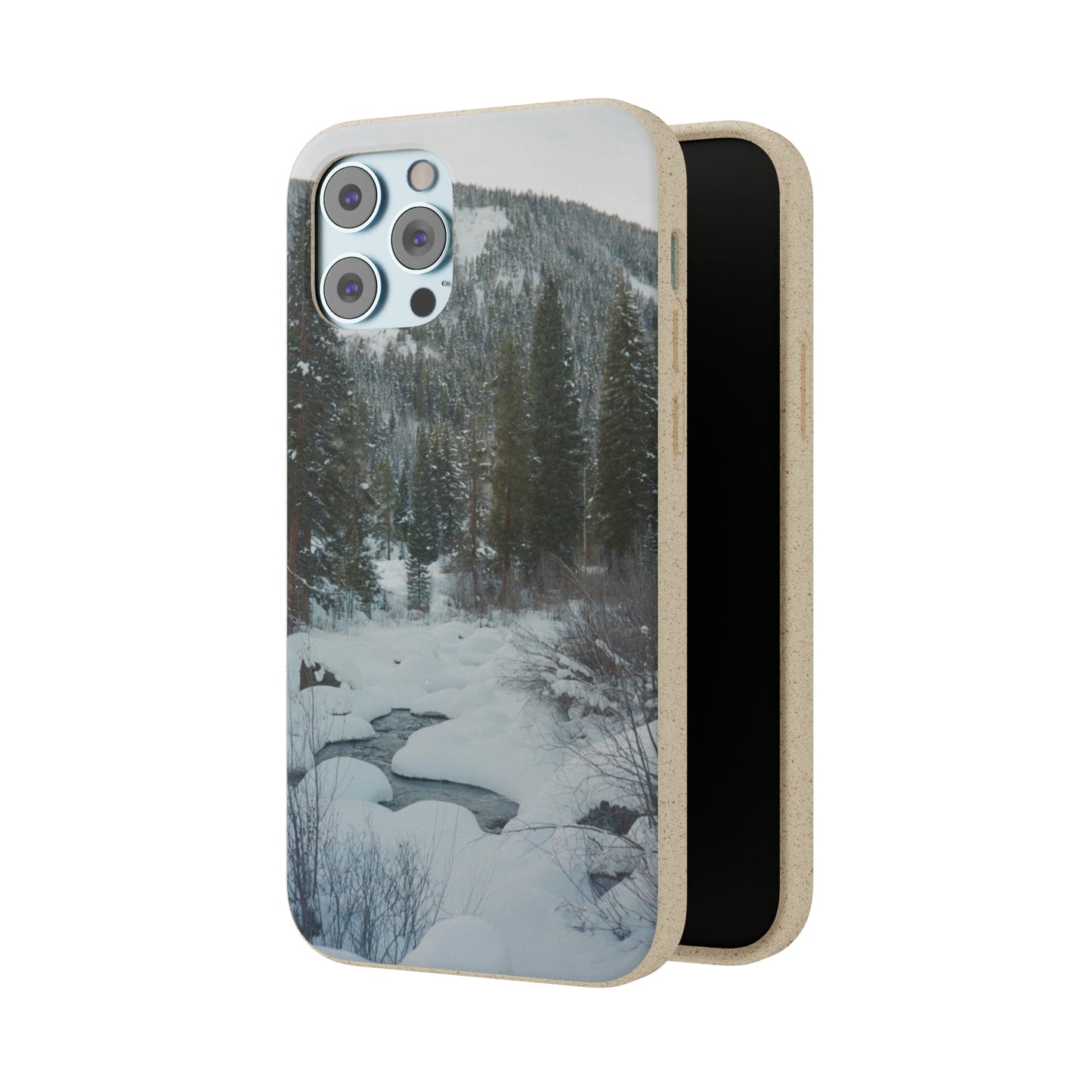 Serene Winter Colorado Landscape Film Photo printed on Biodegradable Case