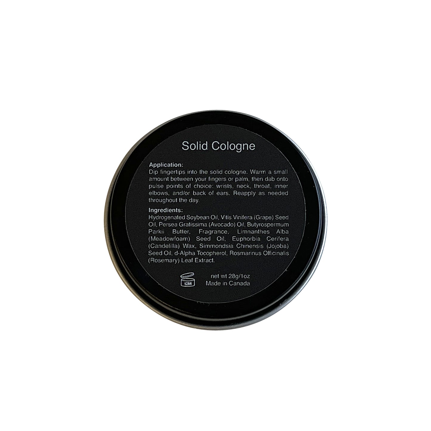 Cedar Tobacco Solid Cologne – Rich Cedar & Tobacco Scent – Compact & Long-Lasting
