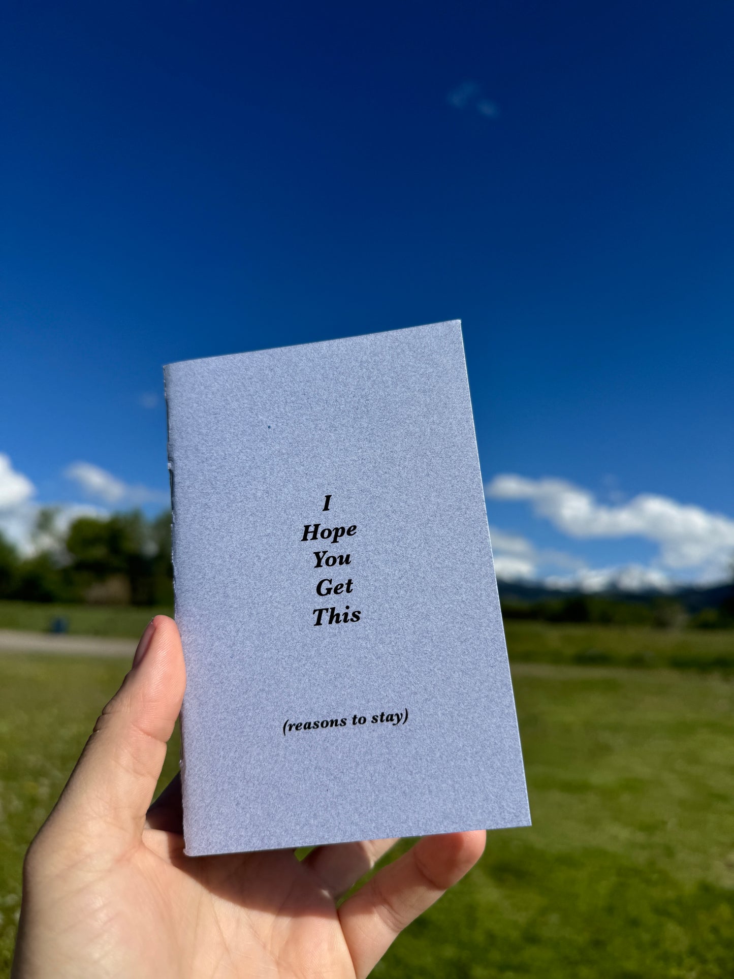 'I Hope You Get This' (reasons to stay)