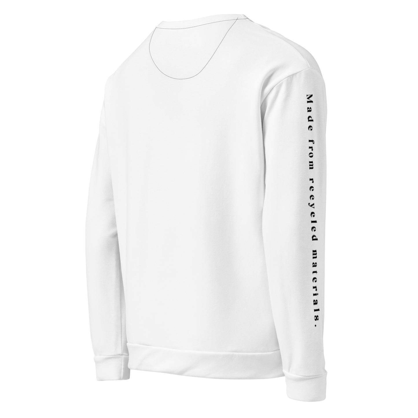 'Do Good' Made from Recycled Materials Unisex Sweatshirt – Sustainable & Comfortable Fashion