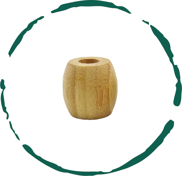 Bamboo Toothbrush Holder. Eco-Friendly