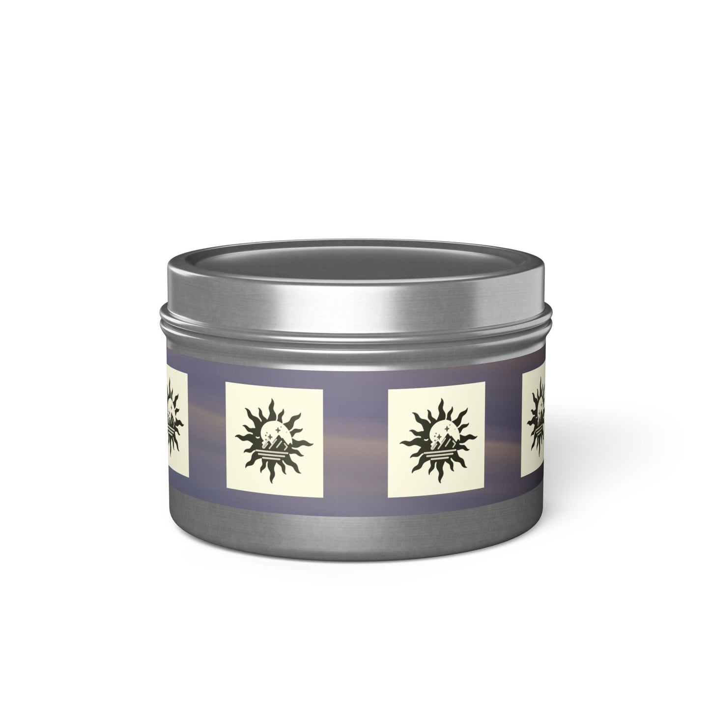 Hand-Poured Vanilla Bean Scent Tin Candle by Wilde & Co