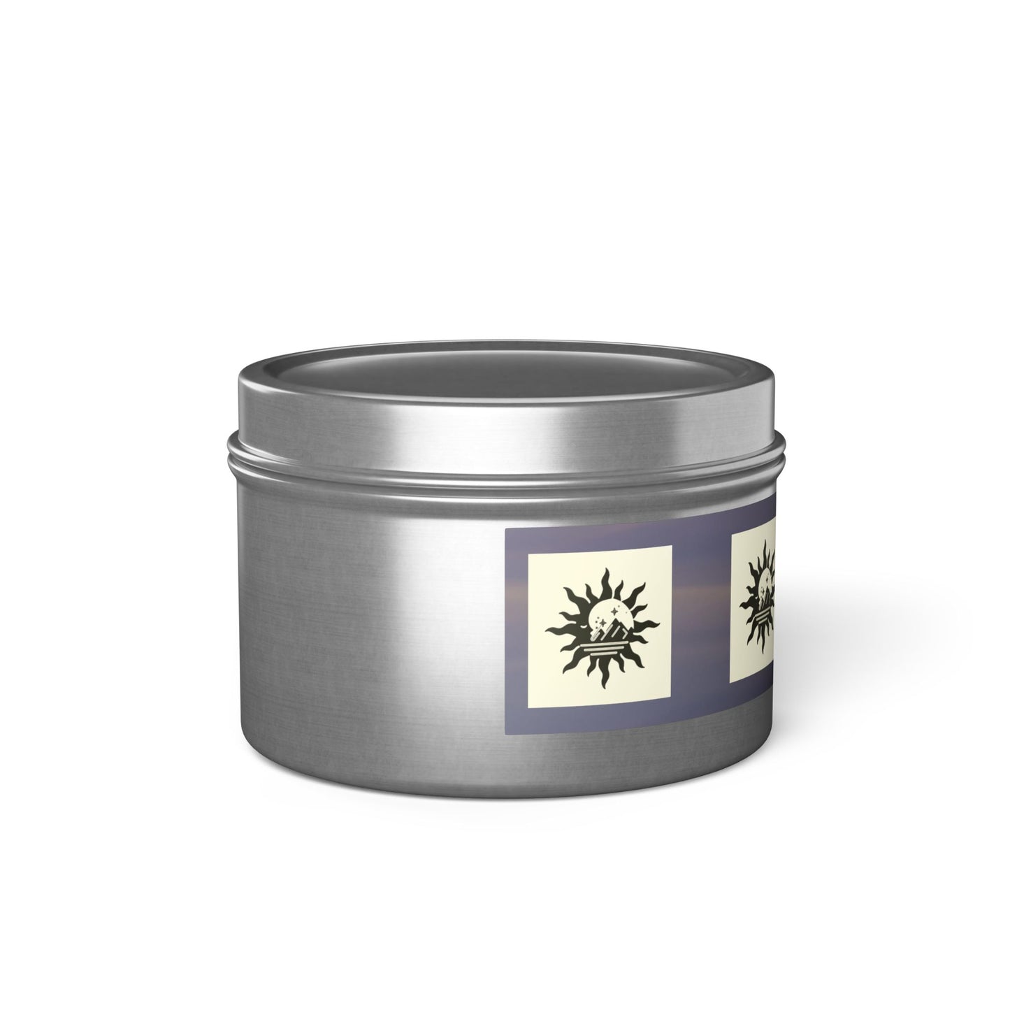 Hand-Poured Vanilla Bean Scent Tin Candle by Wilde & Co