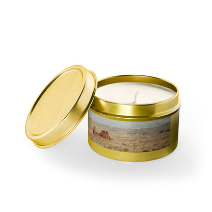 Hand-Poured Wilde West Landscape Tin Candle