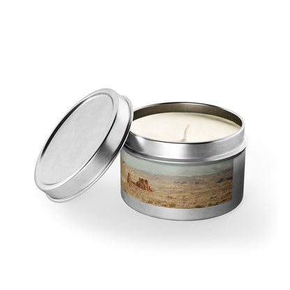 Hand-Poured Wilde West Landscape Tin Candle
