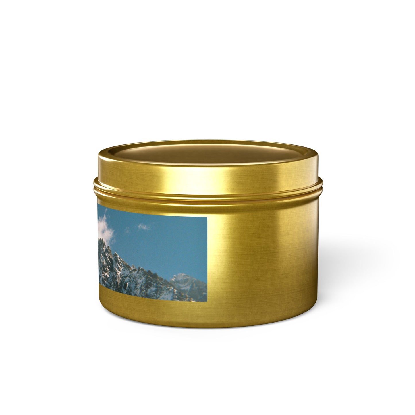Mountain Escape Matterhorn Scented Soy Candle - 4oz Tin, 20hr Burn, Handmade USA