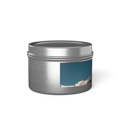 Mountain Escape Matterhorn Scented Soy Candle - 4oz Tin, 20hr Burn, Handmade USA