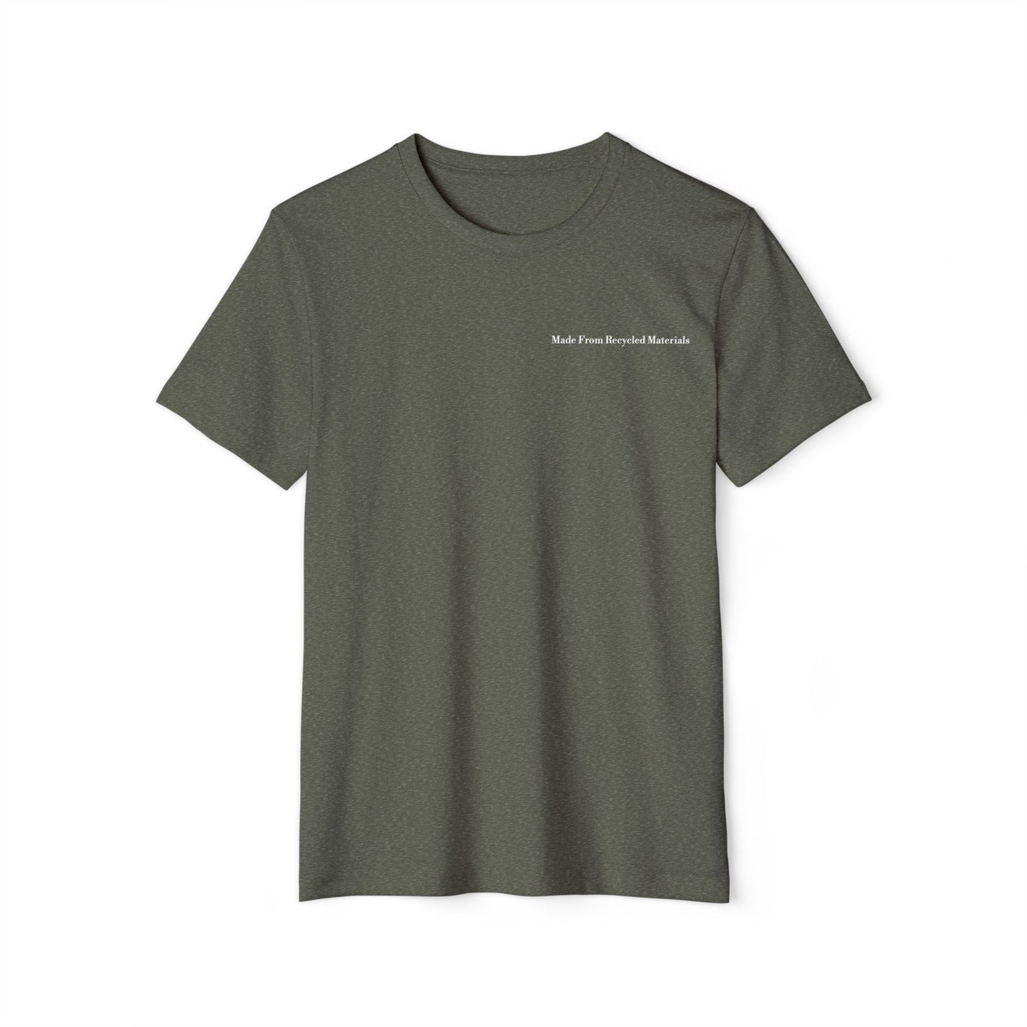 Made From Recycled Materials - Unisex Recycled Organic T-Shirt