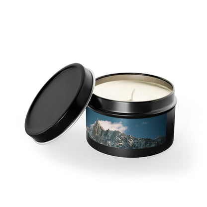 Mountain Escape Matterhorn Scented Soy Candle - 4oz Tin, 20hr Burn, Handmade USA