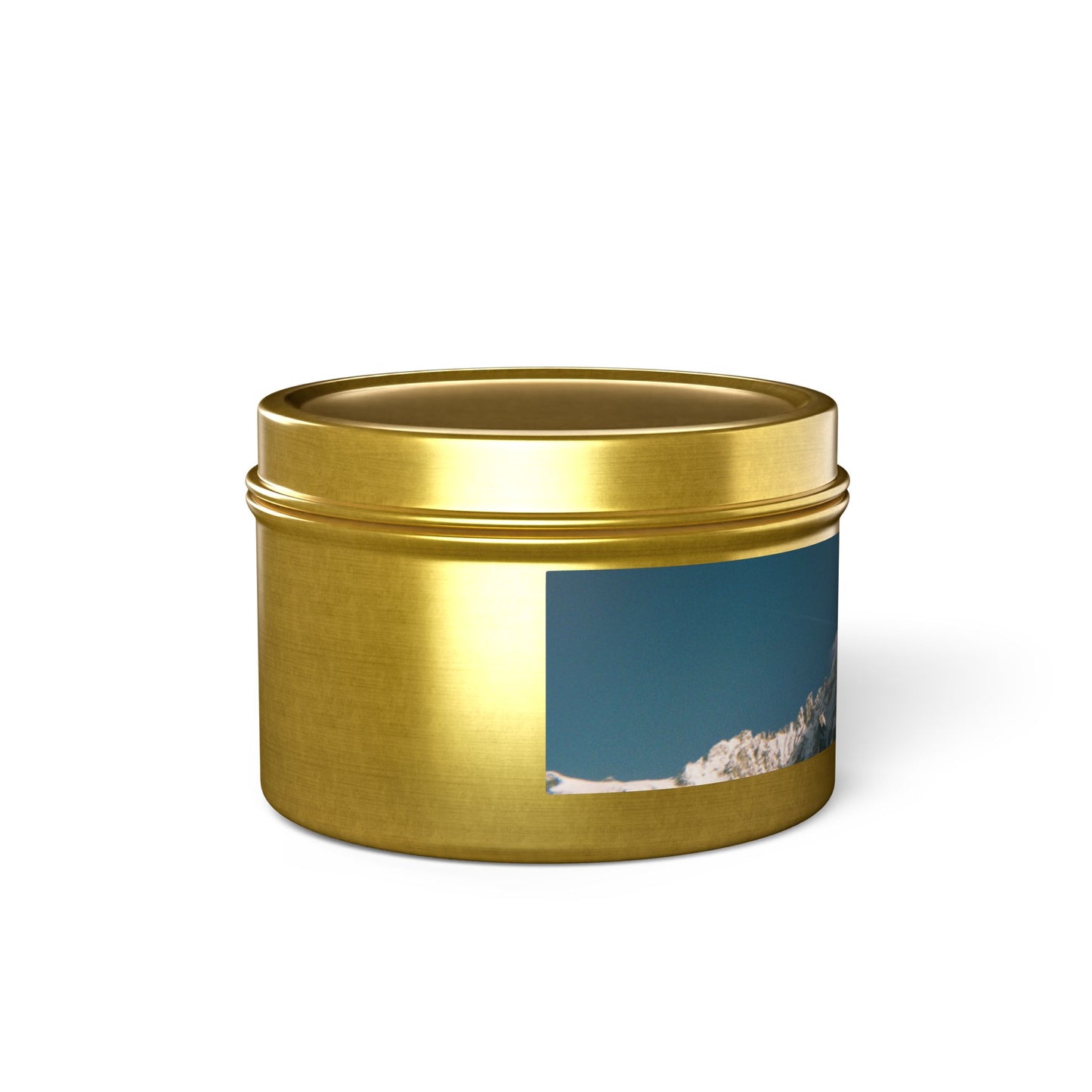 Mountain Escape Matterhorn Scented Soy Candle - 4oz Tin, 20hr Burn, Handmade USA