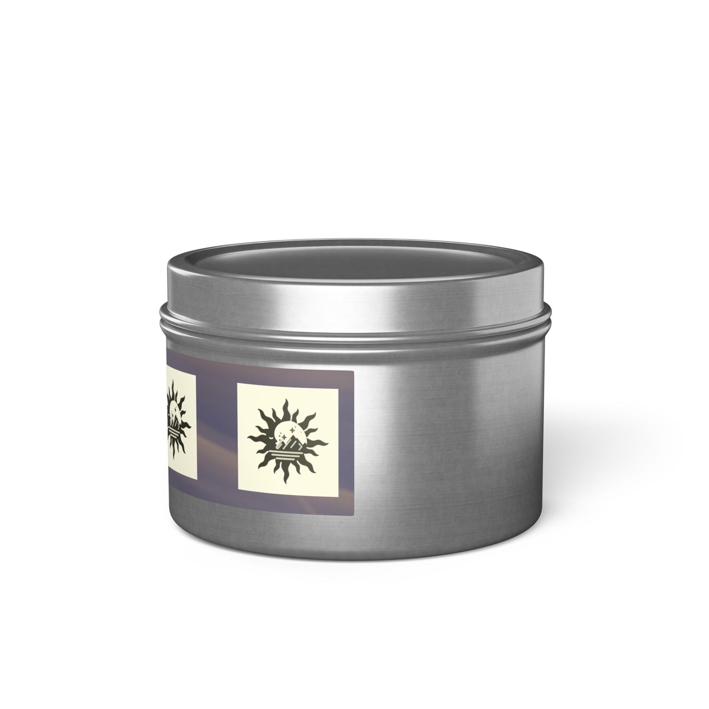 Hand-Poured Vanilla Bean Scent Tin Candle by Wilde & Co