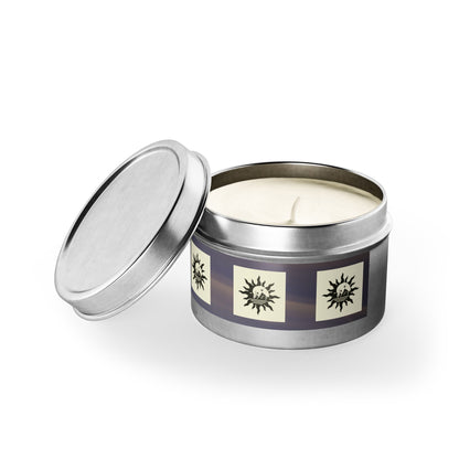 Hand-Poured Vanilla Bean Scent Tin Candle by Wilde & Co