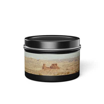 Hand-Poured Wilde West Landscape Tin Candle