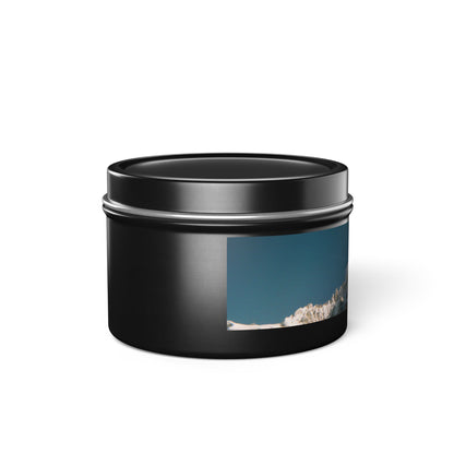 Mountain Escape Matterhorn Scented Soy Candle - 4oz Tin, 20hr Burn, Handmade USA
