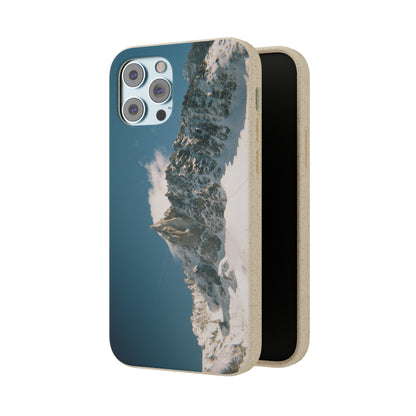 Winter Panorama of Matterhorn on a Biodegradable Case