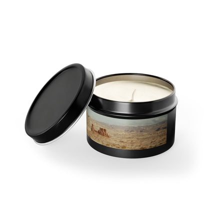 Hand-Poured Wilde West Landscape Tin Candle