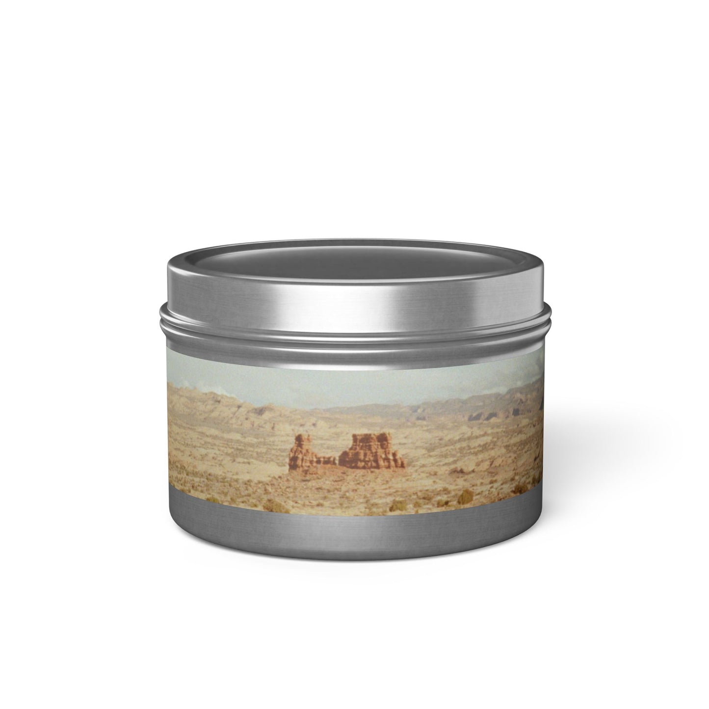 Hand-Poured Wilde West Landscape Tin Candle