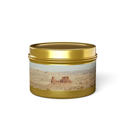 Hand-Poured Wilde West Landscape Tin Candle