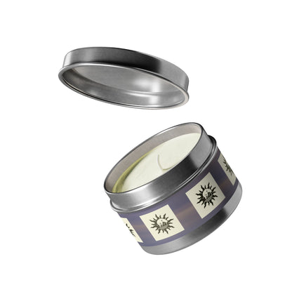 Hand-Poured Vanilla Bean Scent Tin Candle by Wilde & Co