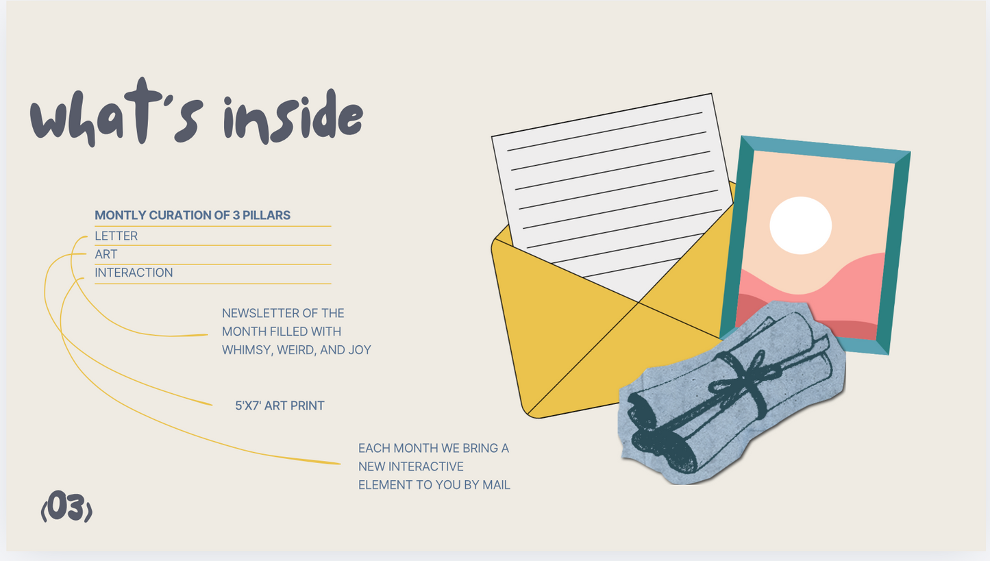 Weird Joy - Mail Series
