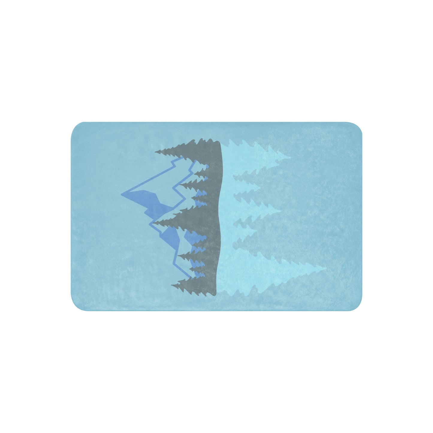 Blue Mountain Sherpa blanket