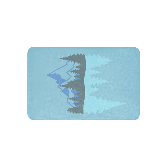 Blue Mountain Sherpa blanket