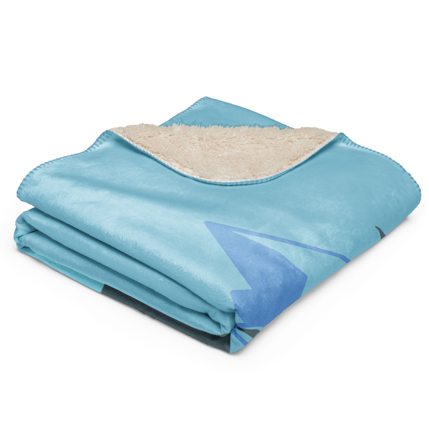 Blue Mountain Sherpa blanket