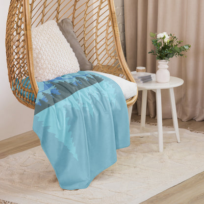 Blue Mountain Sherpa blanket