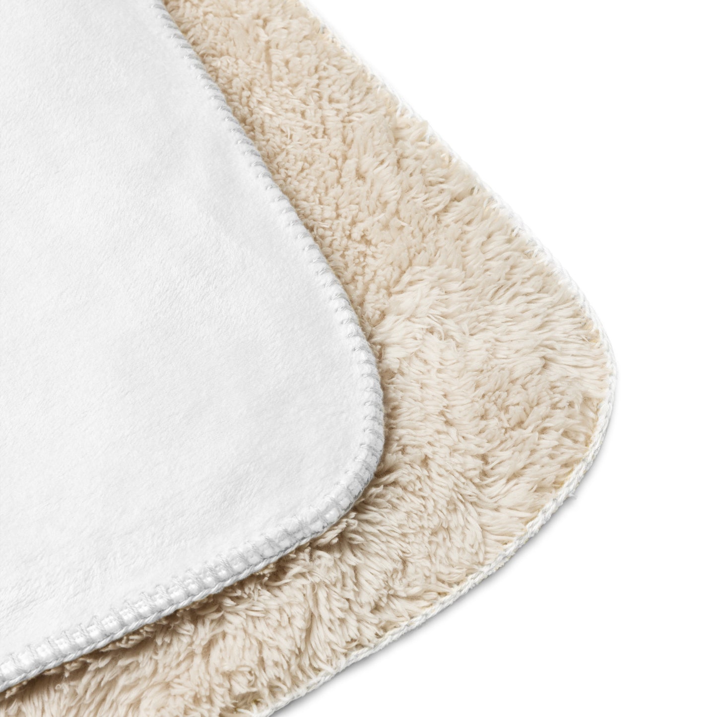 Exist Responsibly Serene Nature Scene Cozy Sherpa blanket
