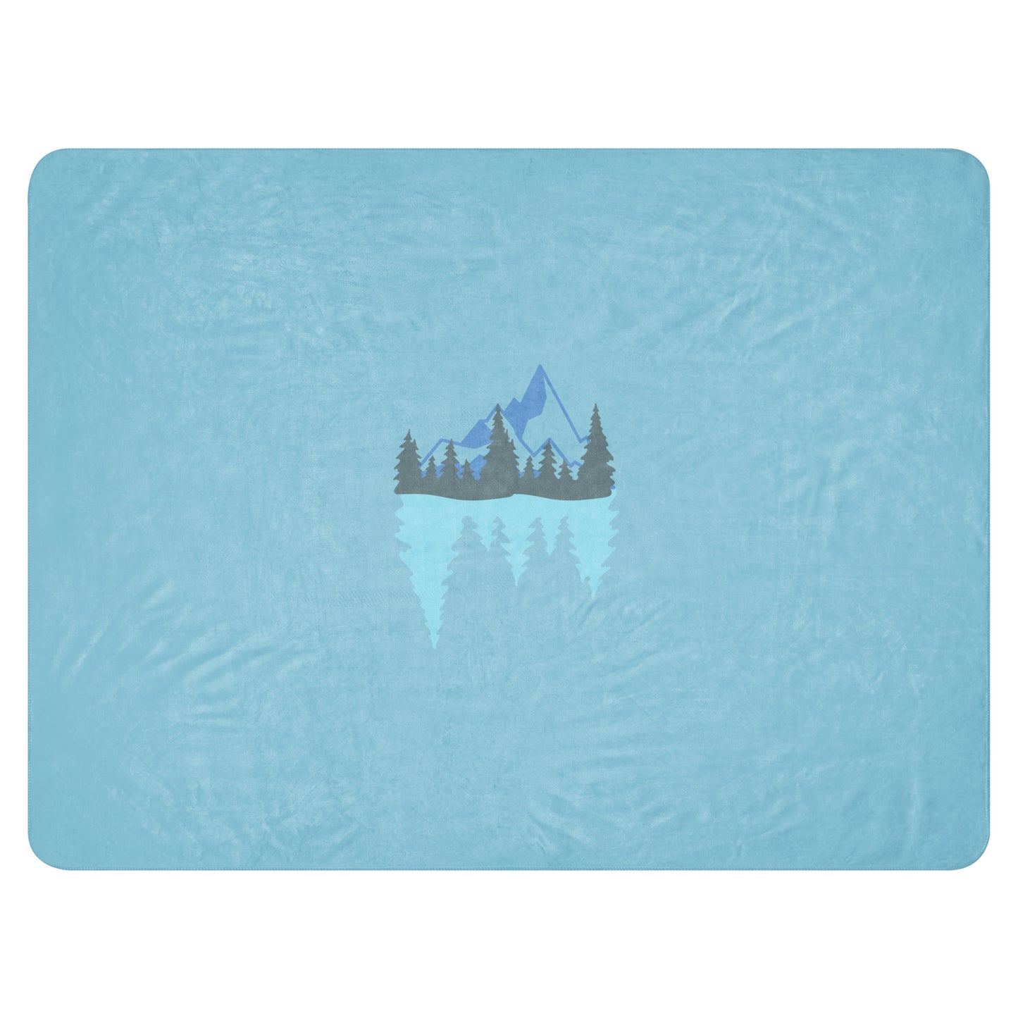 Blue Mountain Sherpa blanket