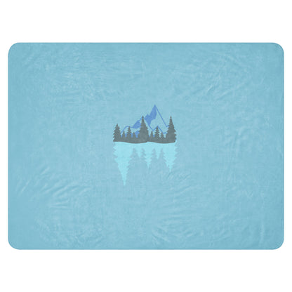 Blue Mountain Sherpa blanket