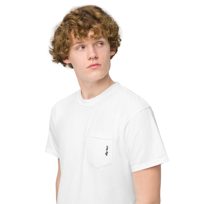 [pronouns] She/Her Unisex Pocket Tee - Sizes S, M, L, XL, 2XL
