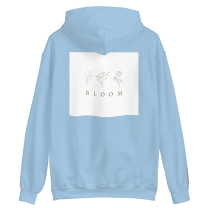 Bloom Unisex Forest Green Hoodie – Cozy & Versatile
